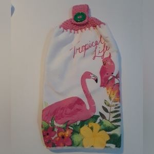 Hand made summer hanging towels